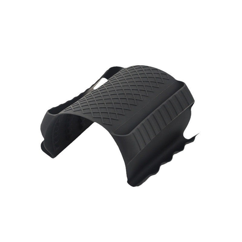 Suport de Silicon Multifunctional de Mana, Kadeny, pentru Cuptor, Alimente Fierbinti, Carne, Izolare Termica, Anti-alunecare, 18x12x1.5 cm, Negru