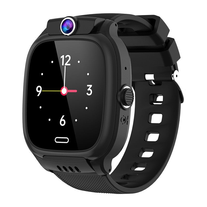 Ceas Smartwatch Kaveny, Pentru Copii, Model Y36, cu Functie Telefon, 4G, Localizare LBS, Istoric Traseu, Monitorizare Spion, Apel Video, Rezistent la Apa, Negru