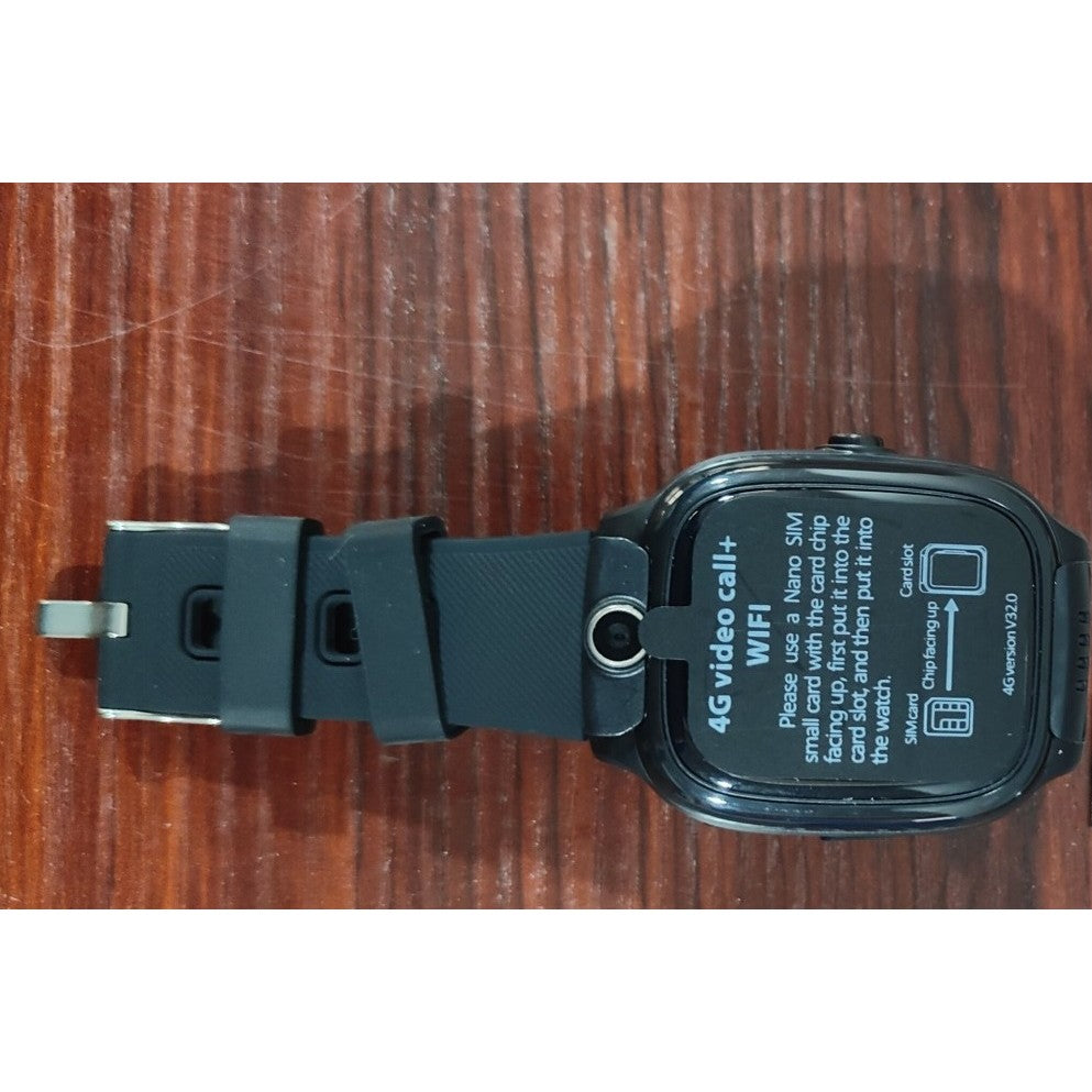 Ceas Smartwatch Kaveny, Pentru Copii, Model Y36, cu Functie Telefon, 4G, Localizare LBS, Istoric Traseu, Monitorizare Spion, Apel Video, Rezistent la Apa, Negru