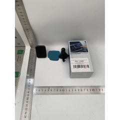 Suport Auto pentru Telefon, Kadeny, MagSafe, cu Magnet, Prindere Grila de Ventilatie, Detalii Fine, Rotativ 360 de Grade, Plastic Magnet Silicon, 5.1x3.9 cm, Negru Argintiu