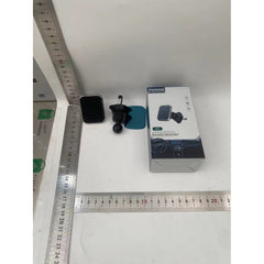 Suport Auto pentru Telefon, Kadeny, MagSafe, cu Magnet, Prindere Grila de Ventilatie, Detalii Fine, Rotativ 360 de Grade, Plastic Magnet Silicon, 5.1x3.9 cm, Negru