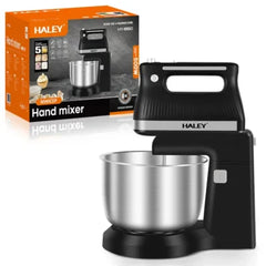 Mixer de mana Haley HY-1660 – 5 trepte de viteza si functie turbo pentru preparate perfecte