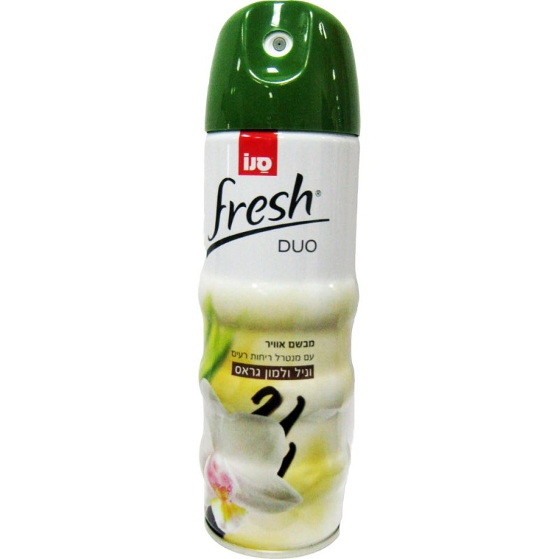 Odorizant camera Sano, Fresh Duo - Vanila, Lemon Grass, 300ml