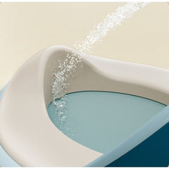 Olita pentru Copii, Kadeny, +1an, Portabila, cu Capac, Model Prietenos, Non-Toxic, Compartiment Detasabil, cu 4 Picioare, Usor de Curatat, Verde Gold