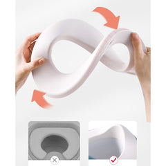 Olita pentru Copii, Kadeny, +1an, Portabila, cu Capac, Model Prietenos, Non-Toxic, Compartiment Detasabil, cu 4 Picioare, Usor de Curatat, Mov Gold