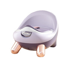 Olita pentru Copii, Kadeny, +1an, Portabila, cu Capac, Model Prietenos, Non-Toxic, Compartiment Detasabil, cu 4 Picioare, Usor de Curatat, Mov Gold