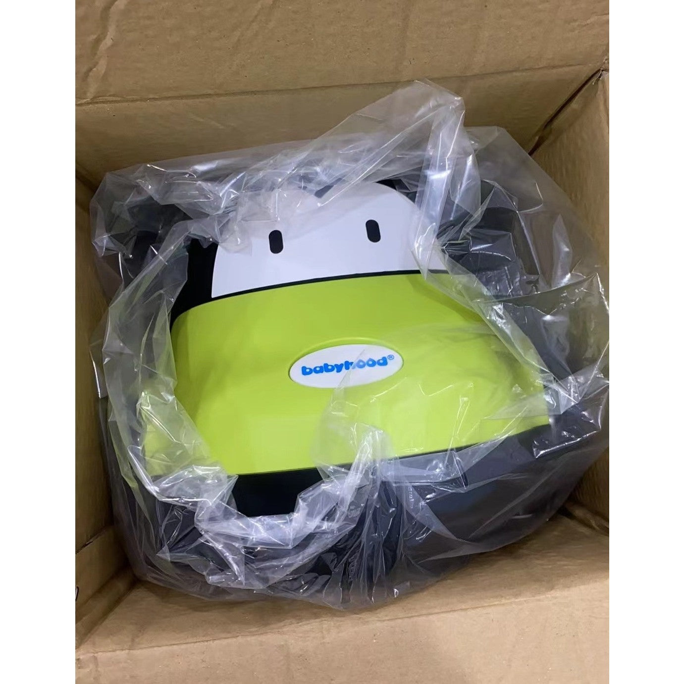 Olita pentru Copii, Kadeny, +1an, Portabila, Design Masinuta cu Capac, Model Prietenos, Non-Toxic, Compartiment Detasabil, Usor de Curatat, Verde