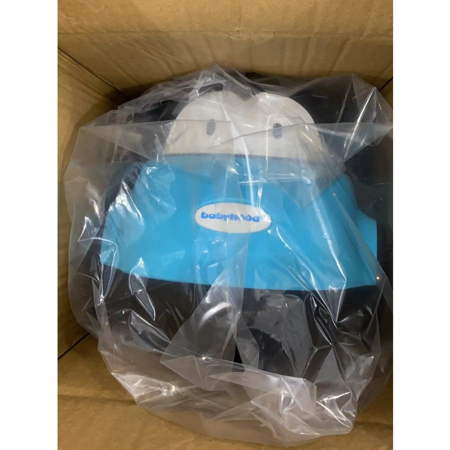 Olita pentru Copii, Kadeny, +1an, Portabila, Design Masinuta cu Capac, Model Prietenos, Non-Toxic, Compartiment Detasabil, Usor de Curatat, Albastru