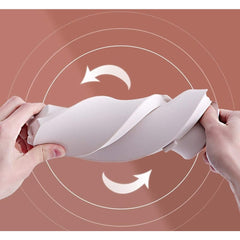 Olita pentru Copii, Kadeny, +6 luni, Compartiment Detasabil, cu Capac, Antiderapanta, din Plastic, Colac Moale, Model Animat Ciclop, cu Maner, 33 x 21 x 45 cm, Albastru/Portocaliu