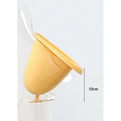 Olita tip Pisoar pentru Copii, Kadeny, +1an, Portabila, Design Ratusca, Model Prietenos, Non-Toxic, Usor de Curatat, 23.3 x 24 x 43 cm, Alb/Galben