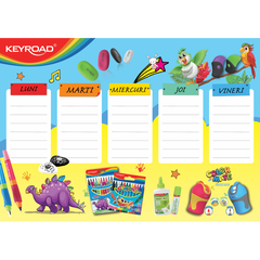 Orar scolar A5 Keyroad