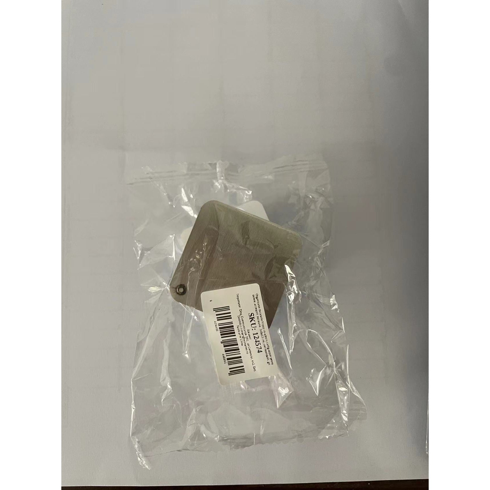 Organizator bucatarie Kadeny cu adeziv, carlig-suport pentru burete, accesorii bucatarie, 5x5x3,5 cm, otel inoxidabil, gri