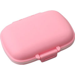 Organizator medicamente, Plastic, 8 compartimente, 0.1 L, Roz, Kaveny, 11 x 7 cm
