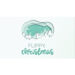 Ornament de Craciun ren, Flippy, gri/alb, textil, 40 cm