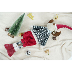 Ornament de Craciun ren, Kadeny, multicolor, textil, 68 cm