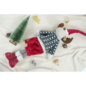 Ornament de Craciun ren, Kadeny, multicolor, textil, 68 cm