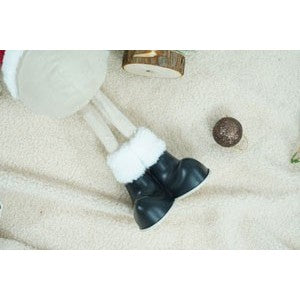 Ornament de Craciun ren, Kadeny, rosu/alb, textil, 55 cm