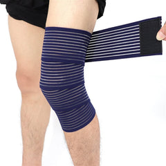 Orteza Elastica, Kadeny, Pentru Picior/Mana, cu Prindere Velcro, 7.5 x 180 cm, din Nailon, Albastru