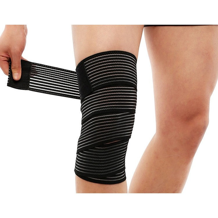 Orteza Elastica, Kadeny, Pentru Picior/Mana, cu Prindere Velcro, 7.5 x 180 cm, din Nailon, Negru