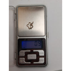 Pandantiv, Jolie Silver, Argint 925, Model Fluture Dublu, 0.9g, 1.2 cm x 1.2 cm