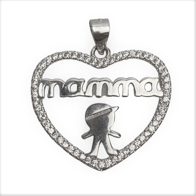 Pandantiv Argint 925 Mamma, 2.44 g