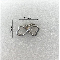 Pandantiv, Jolie Silver, Argint 925, Model Infinit, 1.8 g, 23x10 mm