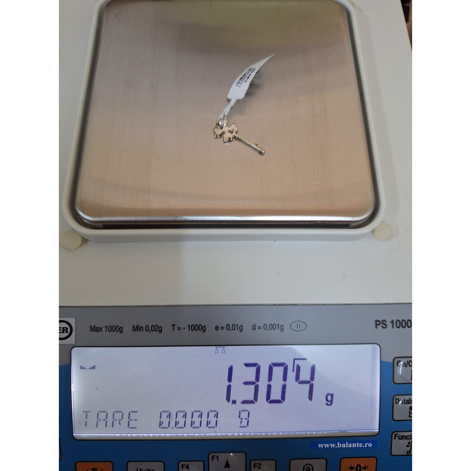 Pandanttiv din Argint 925, 1.28 g, Cheie