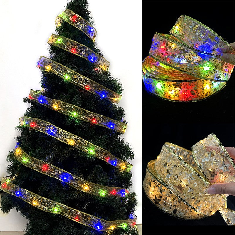 Panglica LED de Craciun Kaveny Aurie, lungime 10 m , 100 LED-uri, Multicolor