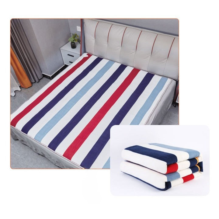 Patura electrica simpla, Kaveny, 180 W, 200 x 180 cm, Multicolor