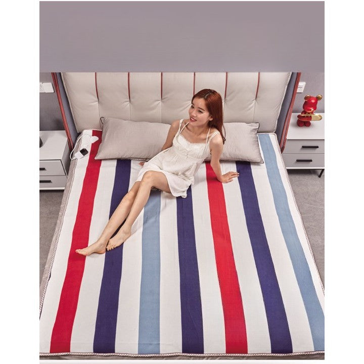 Patura electrica simpla, Kaveny, 180 W, 200 x 180 cm, Multicolor
