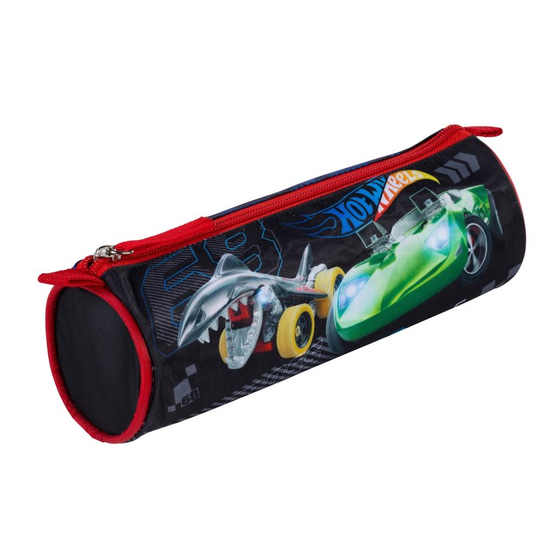 Penar neechipat St.Majewski Hot Wheels, 1 fermoar, negru, cilindric, 634321