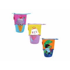 Penar neechipat Keyroad Stand Up diverse modele, 1 fermoar, diverse culori, KR972223