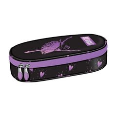 Penar neechipat St.Majewski St.Right Ballerina, 1 fermoar, 1 extensie, negru cu mov