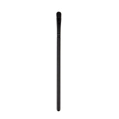 Pensula Plata de Machiaj, Kaveny, din Par Sintetic, pentru Detalii, 16 cm, Negru