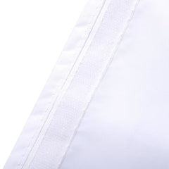Perete Lateral Cort Evenimente 18 m, Kaveny, material textil oxfort 700D Alb