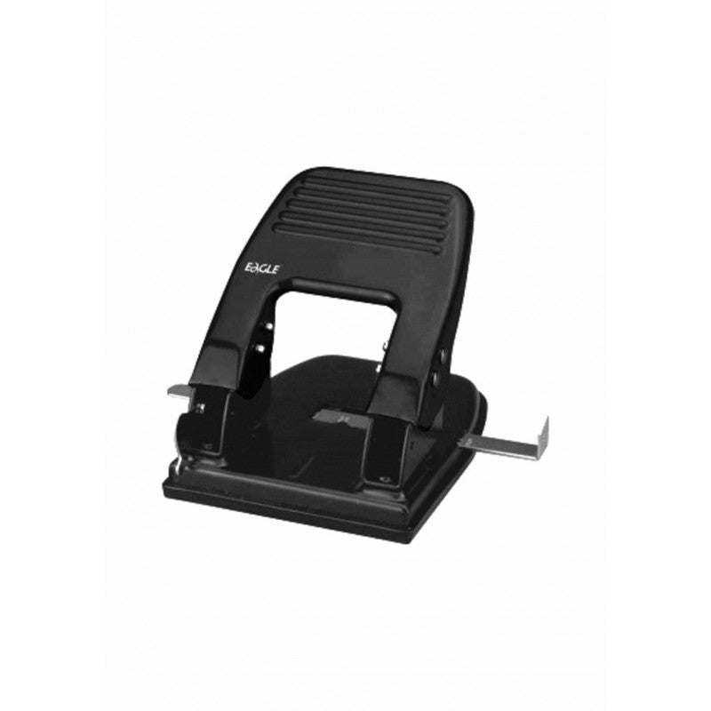 Perforator Eagle 701, 30 coli, plastic, negru