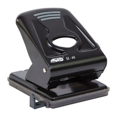 Perforator STD H-40, 40 coli, plastic, negru