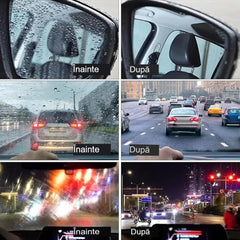 Perie Multifunctionala Auto Kadeny, pentru Indepartarea Urmelor de pe Parbriz si Oglinzi, Anti-Aburire, Rosu