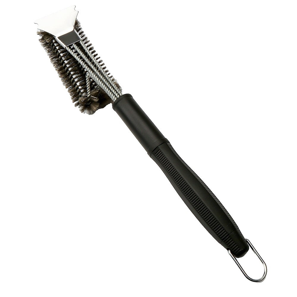 Perie de Sarma pentru Gratar, Kadeny, Maner 45 cm, din Otel inoxidabil, 45X7X10,  Negru