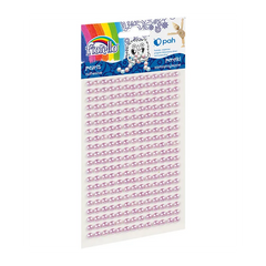 Accesorii creatie - perle plastic, lila, 3mm, set 260 buc, Fiorello, GR-PS162-7 / 170-2578