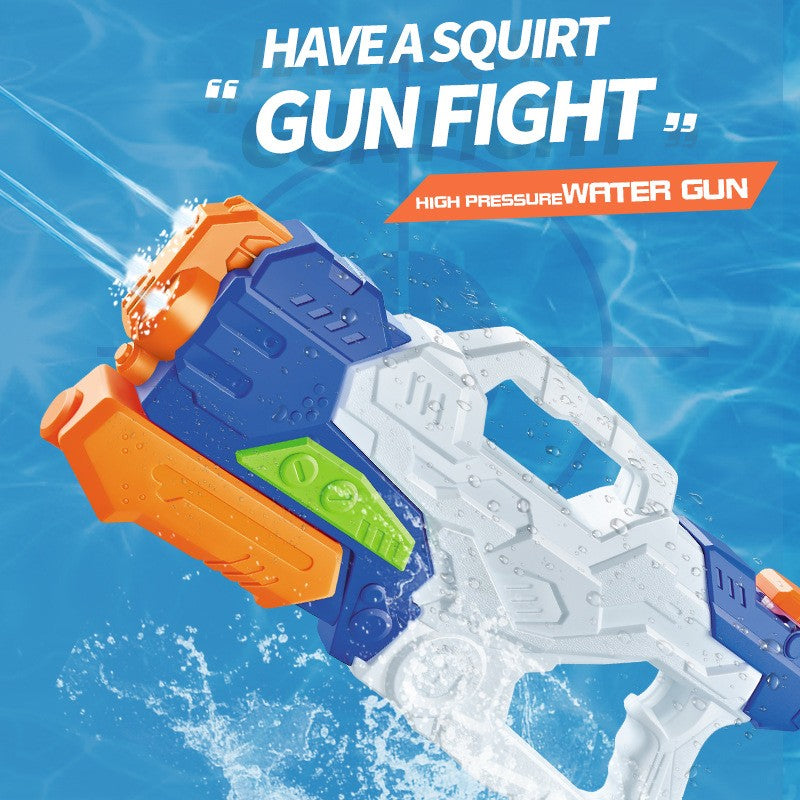 Pistol cu Apa pentru Copii, Rezervor, Pentru Piscina/Plaja, Kaveny, 6ani+,  3 duze, Multicolor, 1000ML
