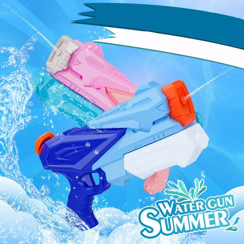 Pistol cu Apa pentru Copii, Rezervor, Pentru Piscina/Plaja, Kaveny, 6ani+,  3 duze, Roz, 500ML