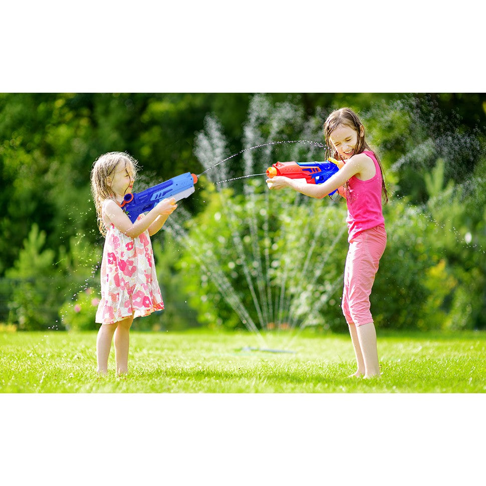 Pistol cu Apa pentru Copii, Rezervor, Pentru Piscina/Plaja, Kaveny, 6ani+,  Bleumarin/Rosu, 300ML