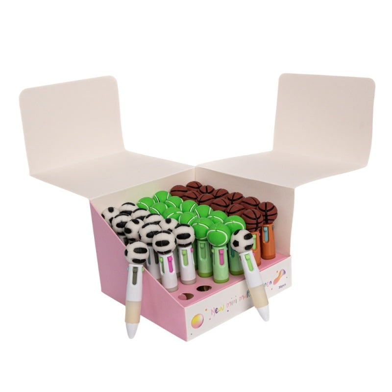 Pix mini 4 culori CNX 2707, model minge fotbal, baschet, tenis