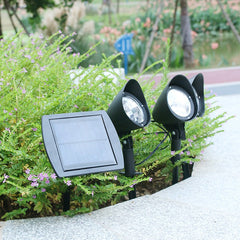 Lampa solara de tip decoratiune pentru gradina, Kaveny, model 3 felinare, alb rece