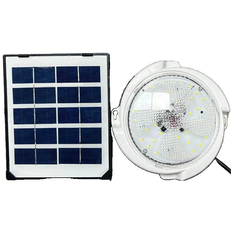 Plafoniera solara Kaveny, 30W, diametru 145MM, cu telecomanda, lungime prelungitor 4.6 m,  alb rece