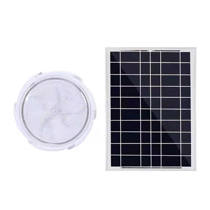 Plafoniera solara Kaveny, 30W, diametru 145MM, cu telecomanda, lungime prelungitor 4.6 m,  alb rece