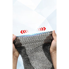 Plasa de umbrire neagra, latime 2 m, lungime 20 m, Kadeny, protectie UV, Grad de umbrire 50-55%