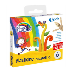 Plastilina Fiorello 170-1430, set 6 culori