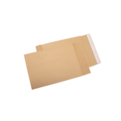 Plic cu burduf C4T GPV 105936, kraft, 120g/mp, 229x324x30mm, siliconic